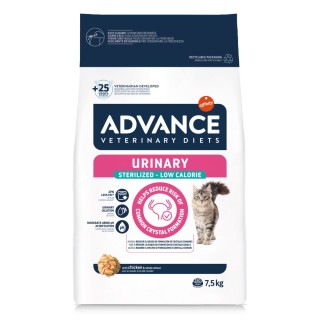 Advance Veterinary Diets Cat Urinary Sterilized Low Calorie - 7,5 kg