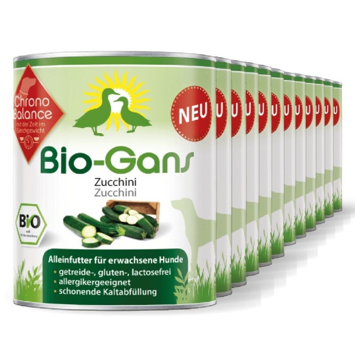 ChronoBalance Alleinfutter Gans mit Zucchini 9,6 kg