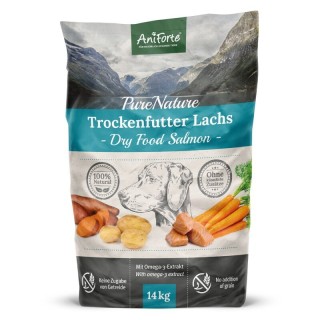 AniForte Trockenfutter Lachs mit Kartoffeln 14 kg
