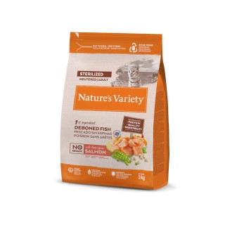 Nature's Variety No Grain Sterilized Adult Norwegischer Lachs - 3 kg