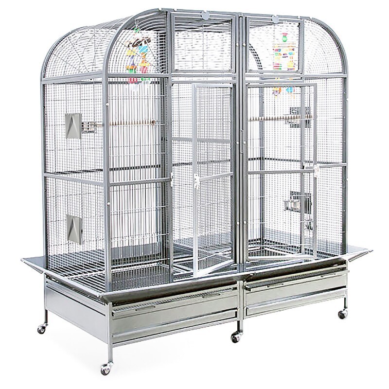 Montana Cages Voliere Palace II hellgrau