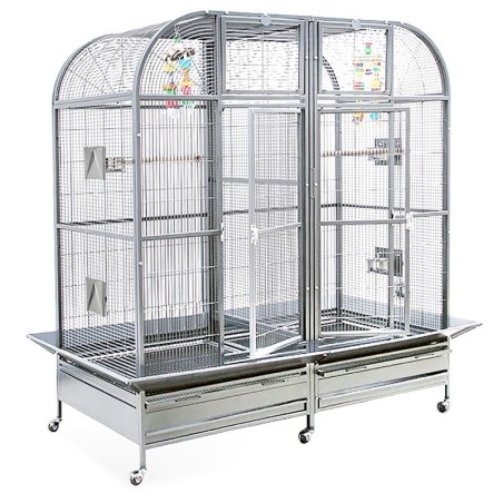 Montana Cages Voliere Palace II hellgrau