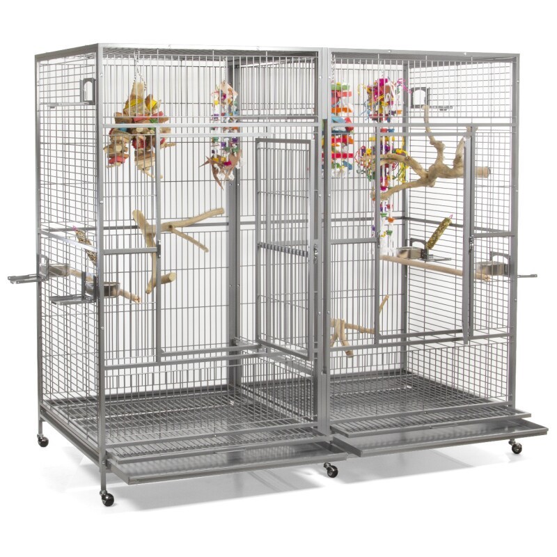 Montana Cages Voliere Arkansas II hellgrau
