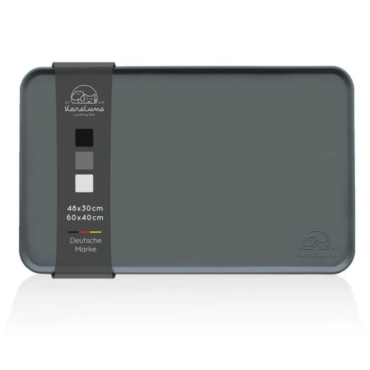 KaraLuna Basic Napfunterlage 48x30 cm grau S