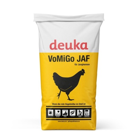 deuka VoMiGo JAF 25 kg - Junghennen-Alleinfutter - bekämpft Befall von Roter Vogelmilbe