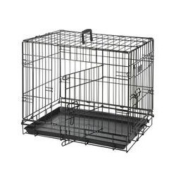 Nobby Hunde-Drahtbox - schwarz -