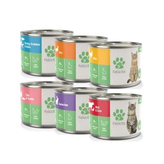 Fellicita Mixpaket Nr. 1 große Vielfalt 6x 200g