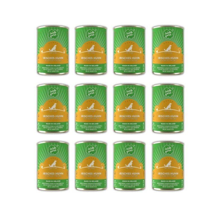 Irish Pure 12x Huhn + Gemüse & Kelp