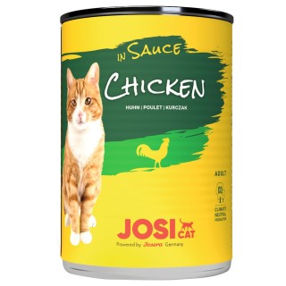 Sparpaket JosiCat in Soße 24 x 415 g - Huhn