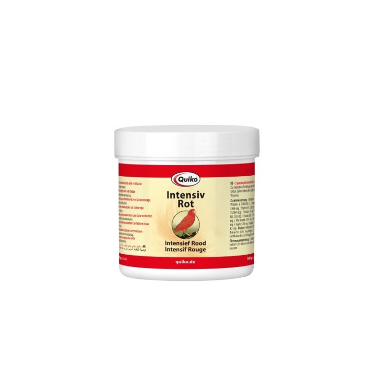 Quiko Intensiv Rot: Ergänzungsfutter für Ziervögel mit Rotfaktor