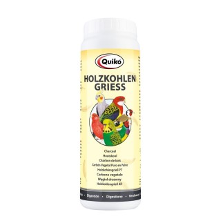 Quiko Holzkohlengrieß 270 g: Leicht verdauliches Einzelfuttermittel für Ziervögel