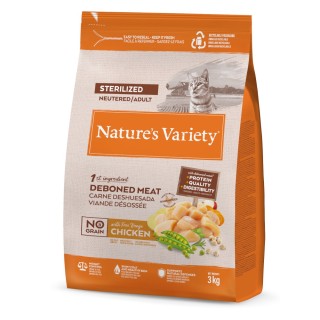 Nature's Variety No Grain Sterilized Adult Freilandhuhn - 3 kg