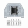 Trixie Transportbox Aluminium grafit M-L