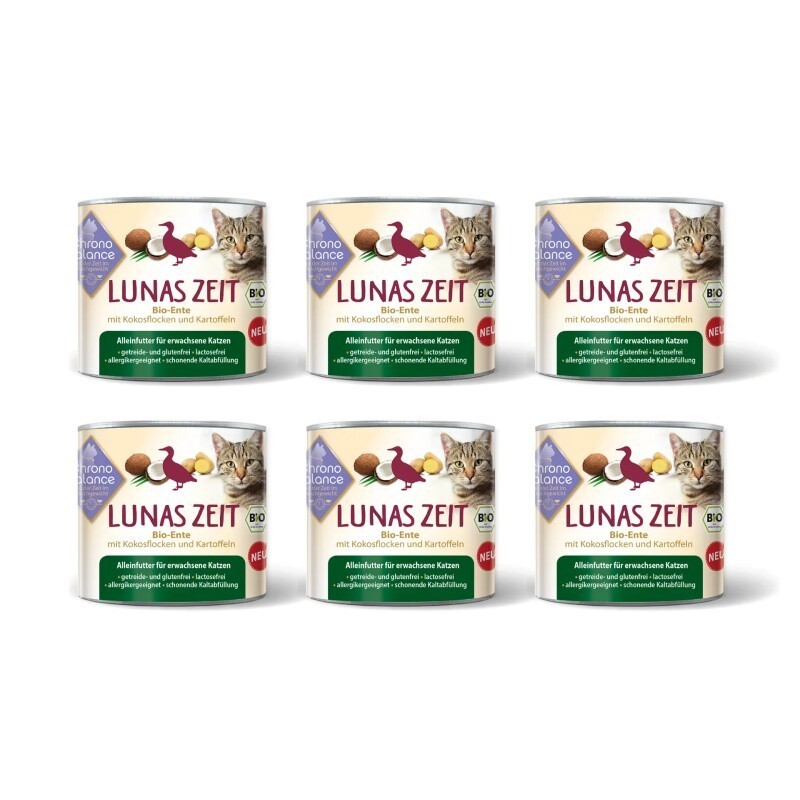 ChronoBalance Alleinfutter Ente mit Kokosflocken und Kartoffeln 1,2 kg