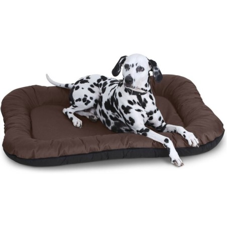 Knuffelwuff Wasserfestes In und Outdoor Hundebett Lucky aus Nylongewebe braun XL