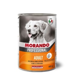 MORANDO feine Stücke Adult 12x405g Lamm & Reis