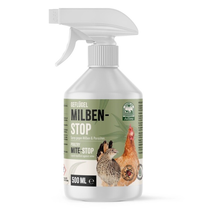AniForte Milben STOP Spray für Hühner & Geflügel 500ml