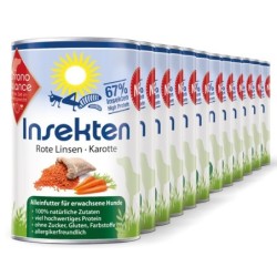 ChronoBalance Alleinfutter Insekten mit Roten Linsen und Karotte 4,8 kg