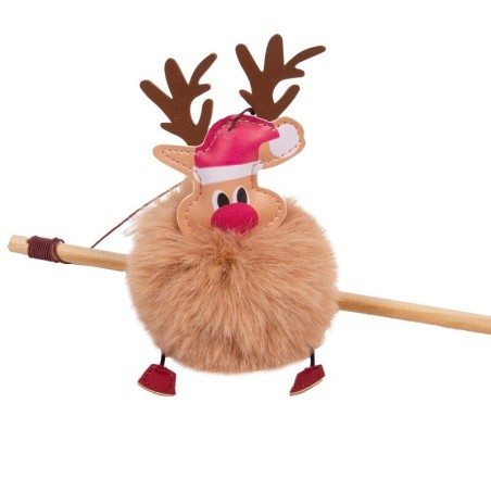 Canadian Cat Company Spielangel Rudolph beige