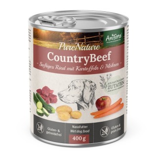 AniForte Nassfutter Rind mit Karotte (6 x 400g) 400 g