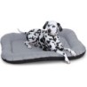 Knuffelwuff Wasserfestes In und Outdoor Hundebett Lucky aus Nylongewebe grau L
