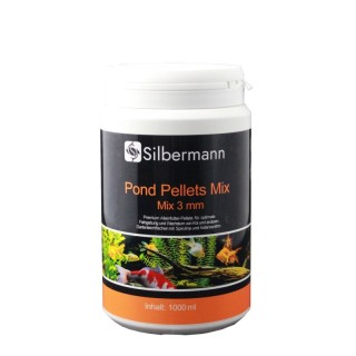 Silbermann Pond Pellets Mix 3 mm 1 l
