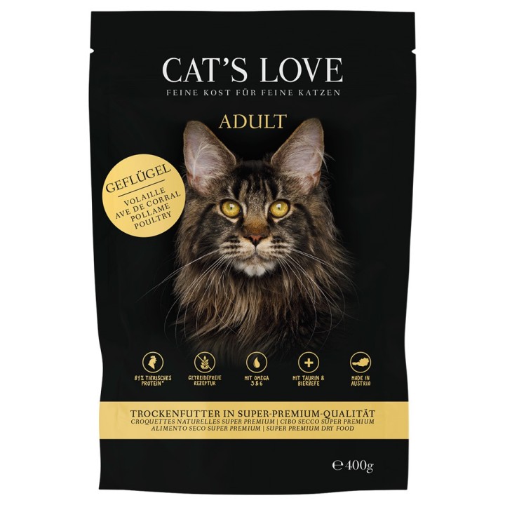 Cat´s Love Adult Geflügel - 400 g