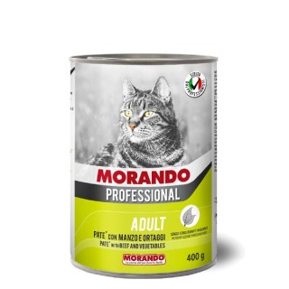 MORANDO Pastete Adult 24x400g Rind & Gemüse
