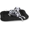 Knuffelwuff Wasserfestes In und Outdoor Hundebett Lucky aus Nylongewebe schwarz L