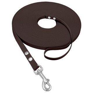 bio-leine bis 8kg für Minis Schleppleine dunkelbraun 3 m