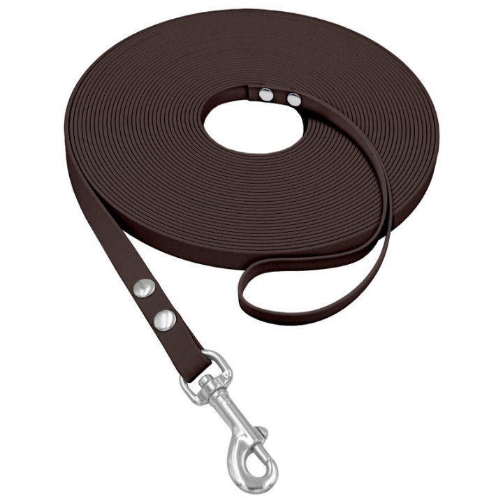 bio-leine bis 8kg für Minis Schleppleine dunkelbraun 3 m