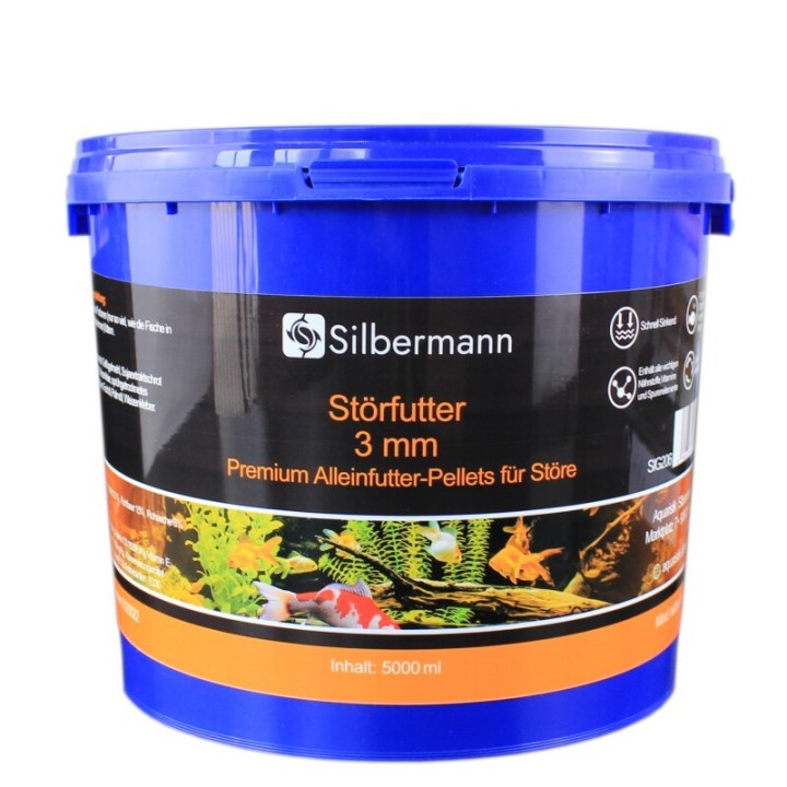 Silbermann Störfutter 3 mm 5 l