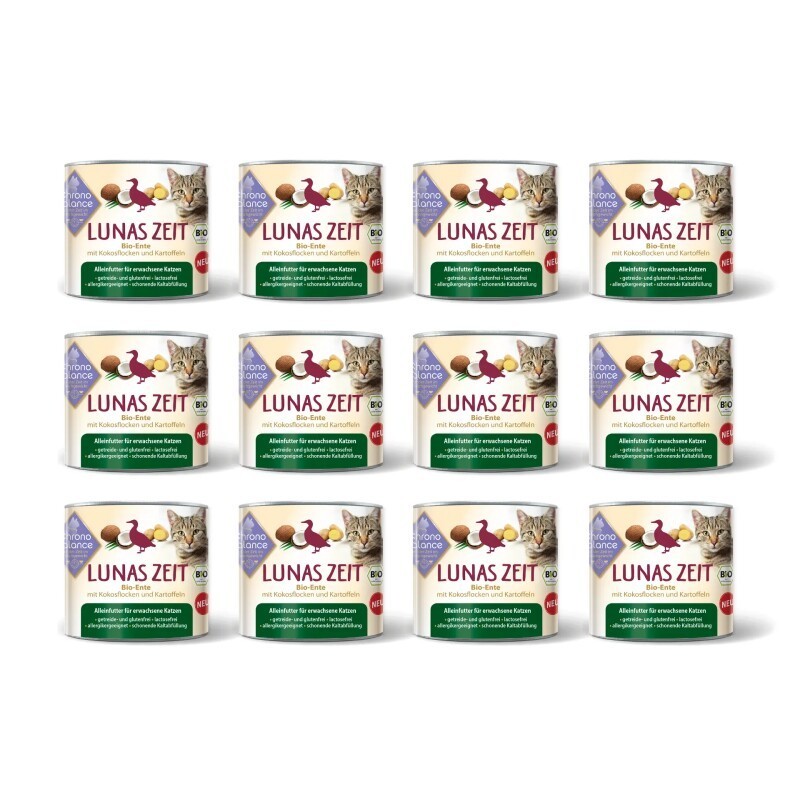 ChronoBalance Alleinfutter Ente mit Kokosflocken und Kartoffeln 2,4 kg