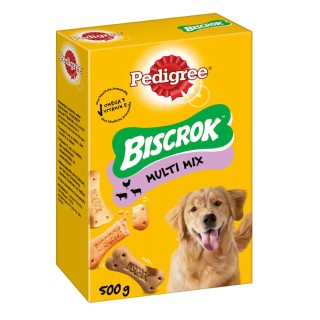 Pedigree Biscrok in 3 köstlichen Geschmacksrichtungen - 500 g