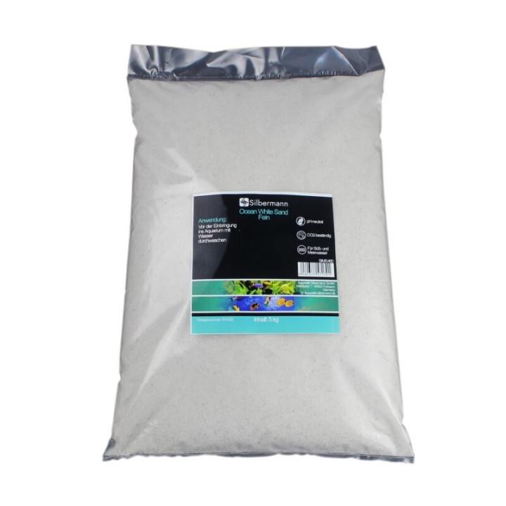 Silbermann Ocean White Sand fein 5 l