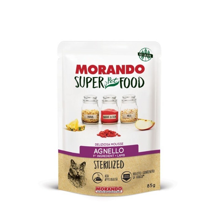 MORANDO SuperPet Food Sterilized 24 x 85g Lamm