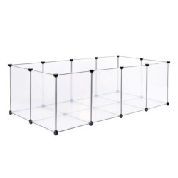Lionto Erweiterbares Freigehege für Kleintiere