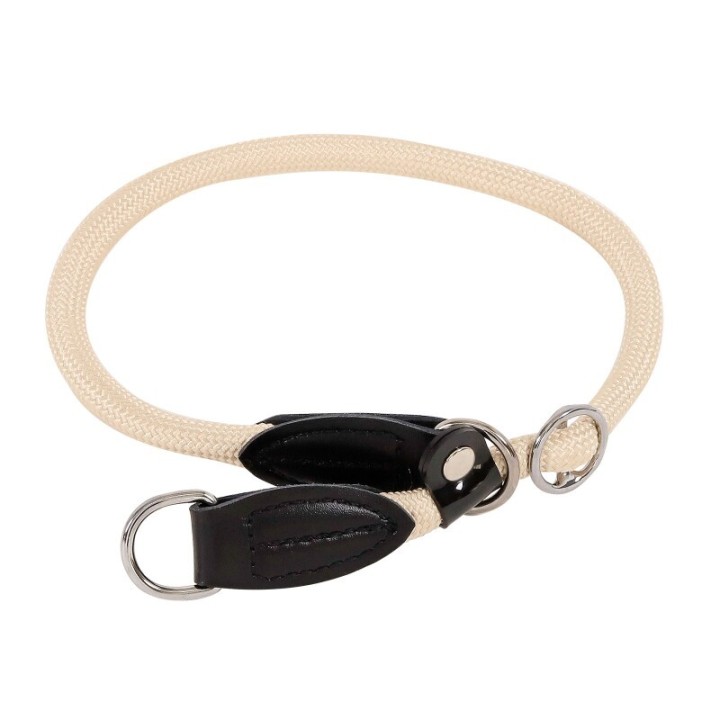 Lionto Hundehalsband, Retrieverhalsband beige XXS