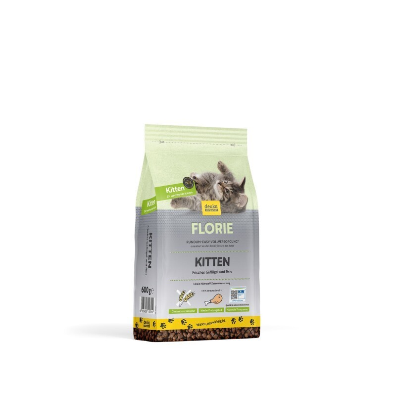 florie Trockenfutter - Kitten Geflügel 600 g