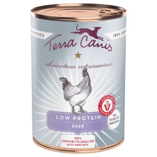 Sparpaket Terra Canis Alimentum Veterinarium Low Protein 12 x 400 g - Huhn
