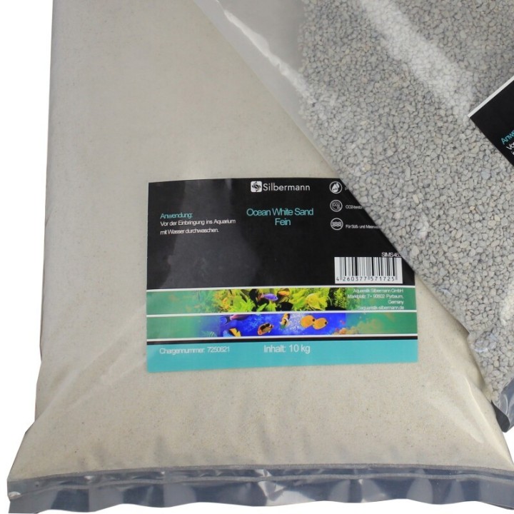 Silbermann Ocean White Sand fein 10 l