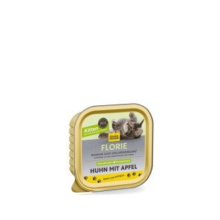 florie Kitten 16x100g - Huhn und Apfel