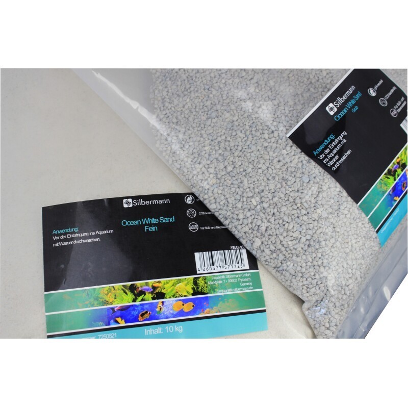 Silbermann Ocean White Sand grob 10 l