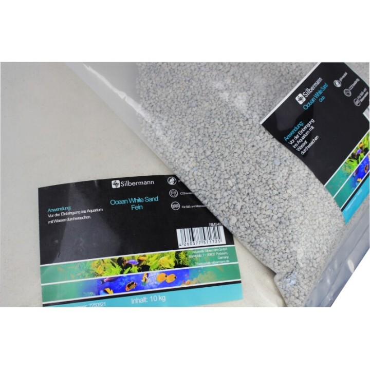 Silbermann Ocean White Sand grob 10 l