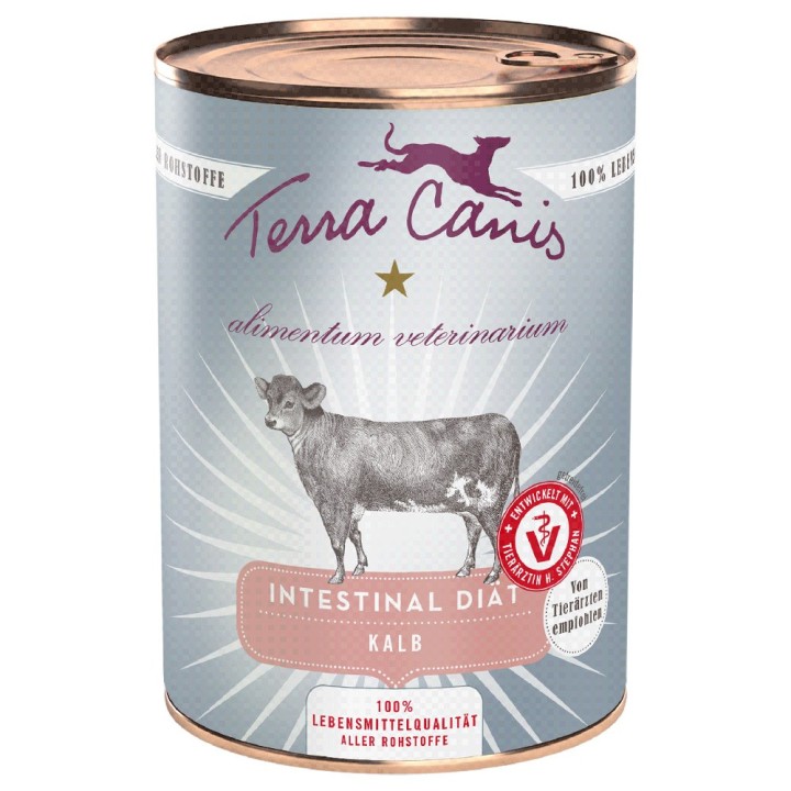 Terra Canis Alimentum Veterinarium Intestinal 6 x 400 g - Kalb