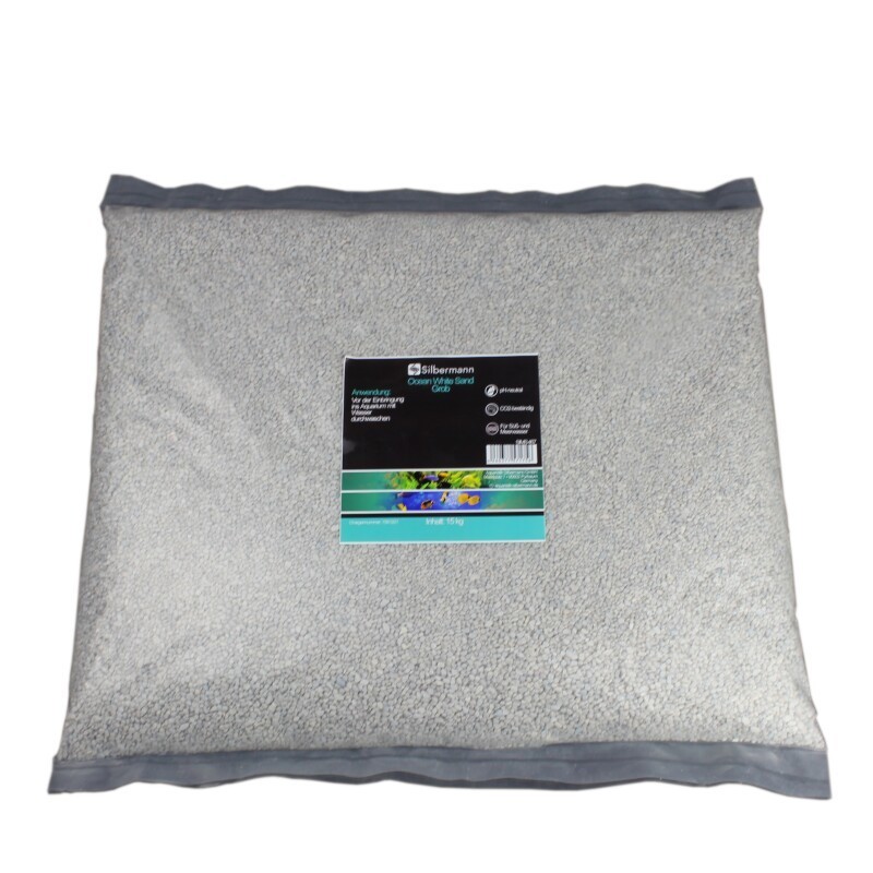 Silbermann Ocean White Sand grob 15 l