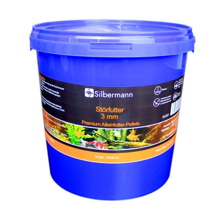 Silbermann Störfutter 3 mm 10 l