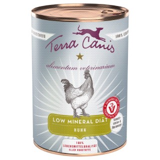 Terra Canis Alimentum Veterinarium Low Mineral Diät 6 x 400 g - Huhn