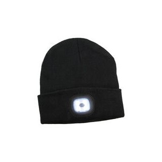 Strickmütze mit LED-Licht