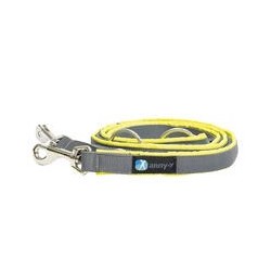 Annyx Führleine Classic Bolt Protect [Leuchtgelb / Grau]
